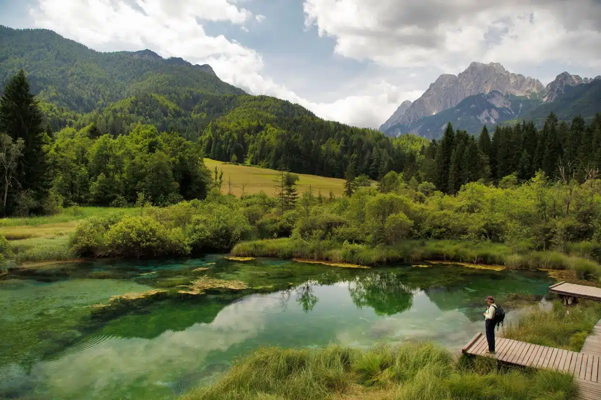 Zelenci meer Triglav National Park