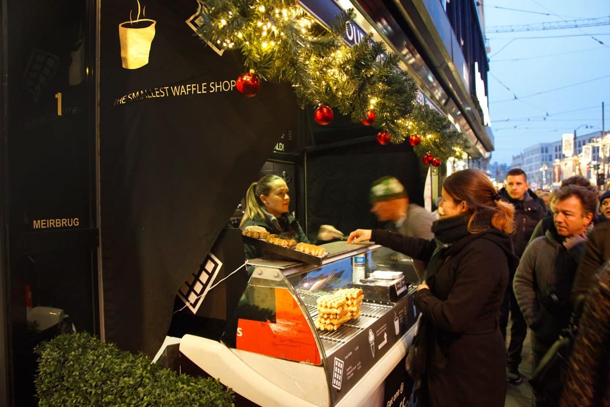 Lekker eten in Antwerpen kerst