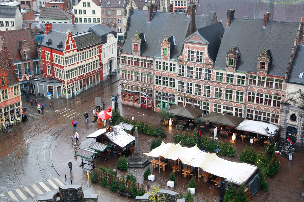 Gentse winterfeesten kerstmarkt Gent