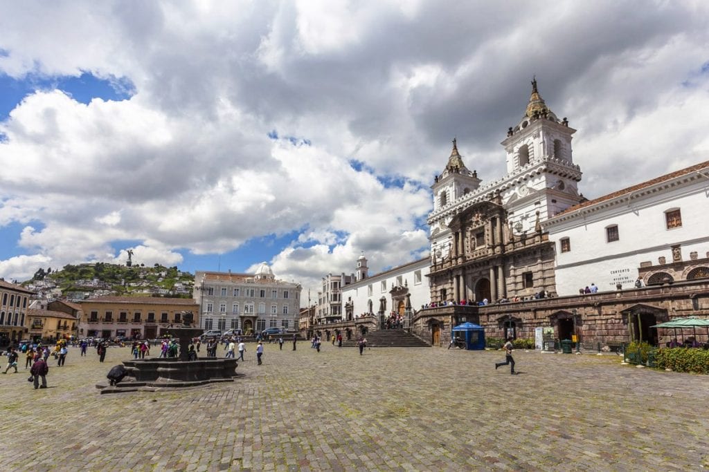 Plaza San Francisco in Quito