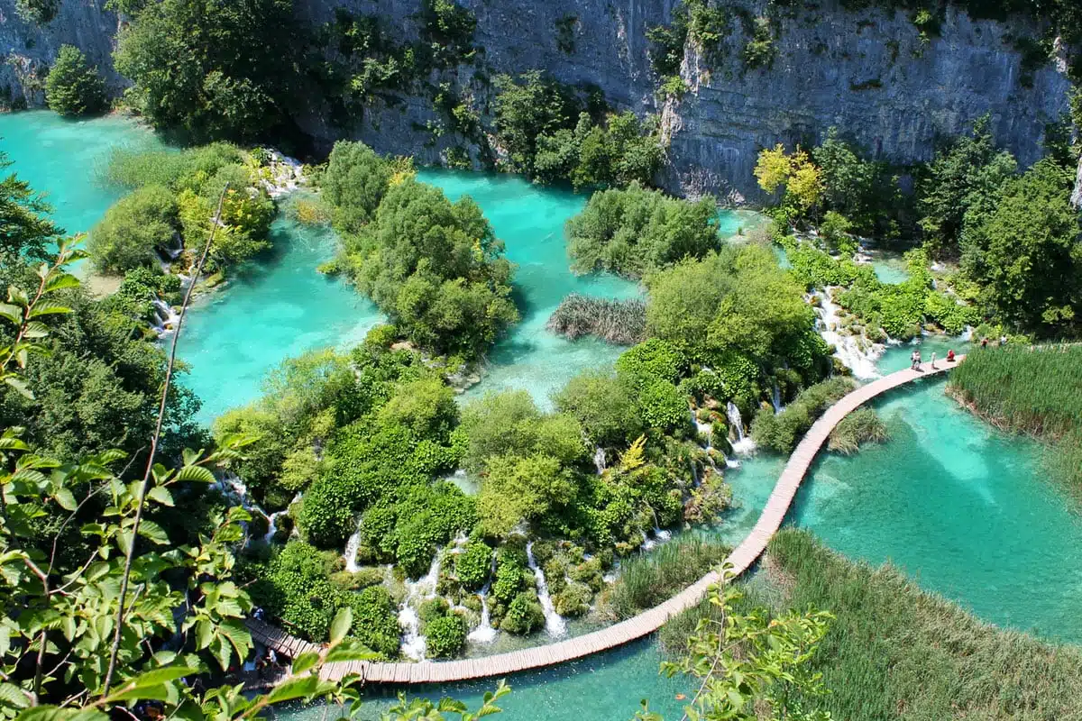 Top 10 reisbestemmingen in Europa Kroatie plitvice meren