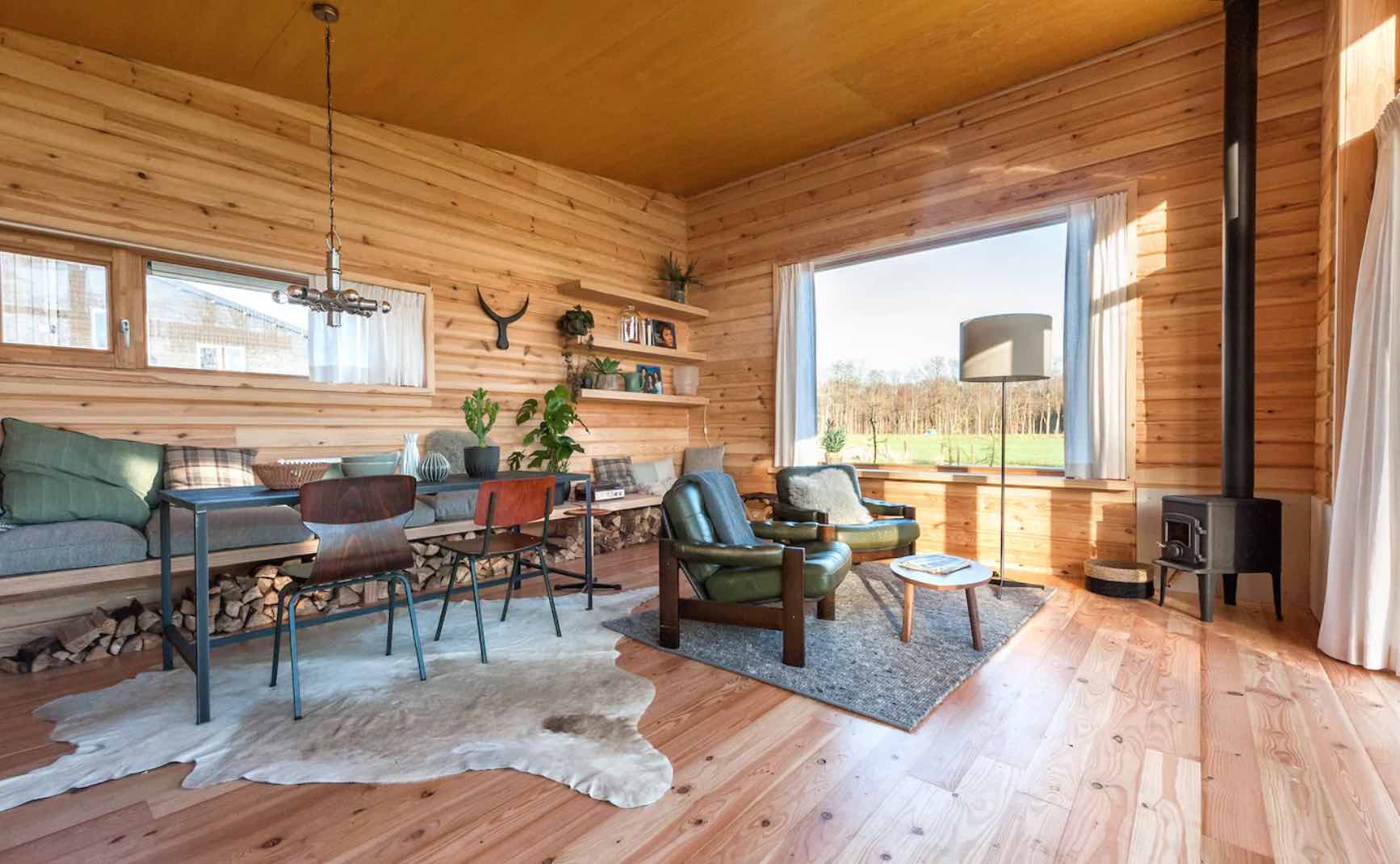 Vakantiehuisje met hottub op de Veluwe