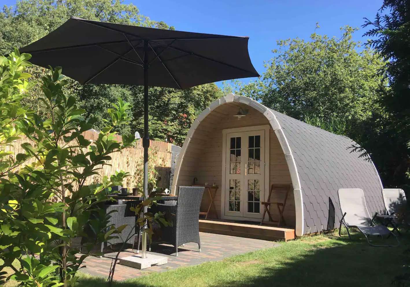 Glamping huisje Veluwe