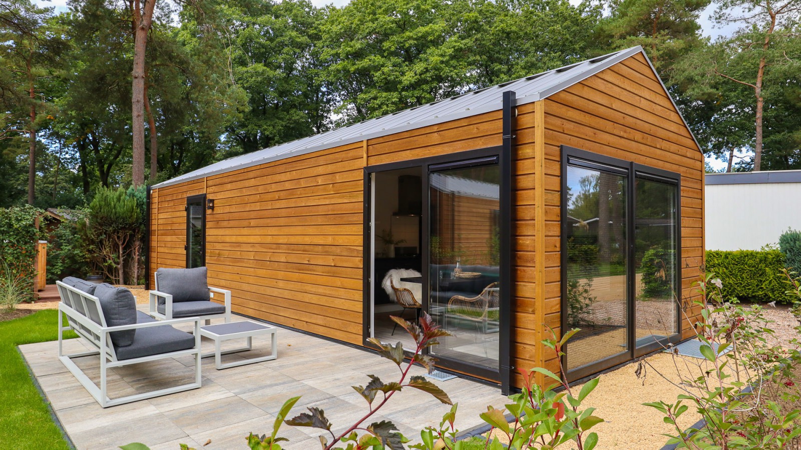 Wellness huisje met sauna op de Veluwe