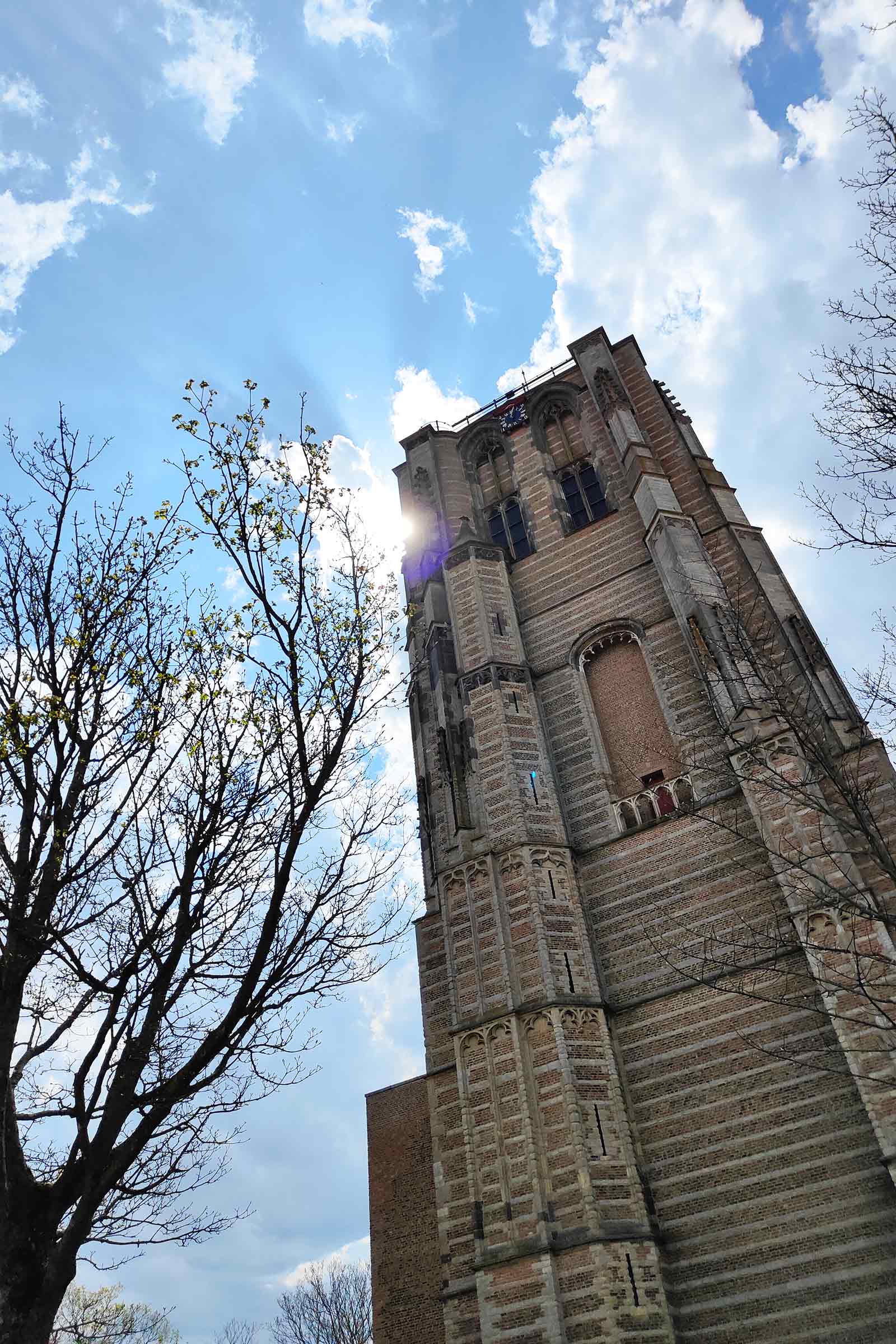 Gotische kerk in Goedereede