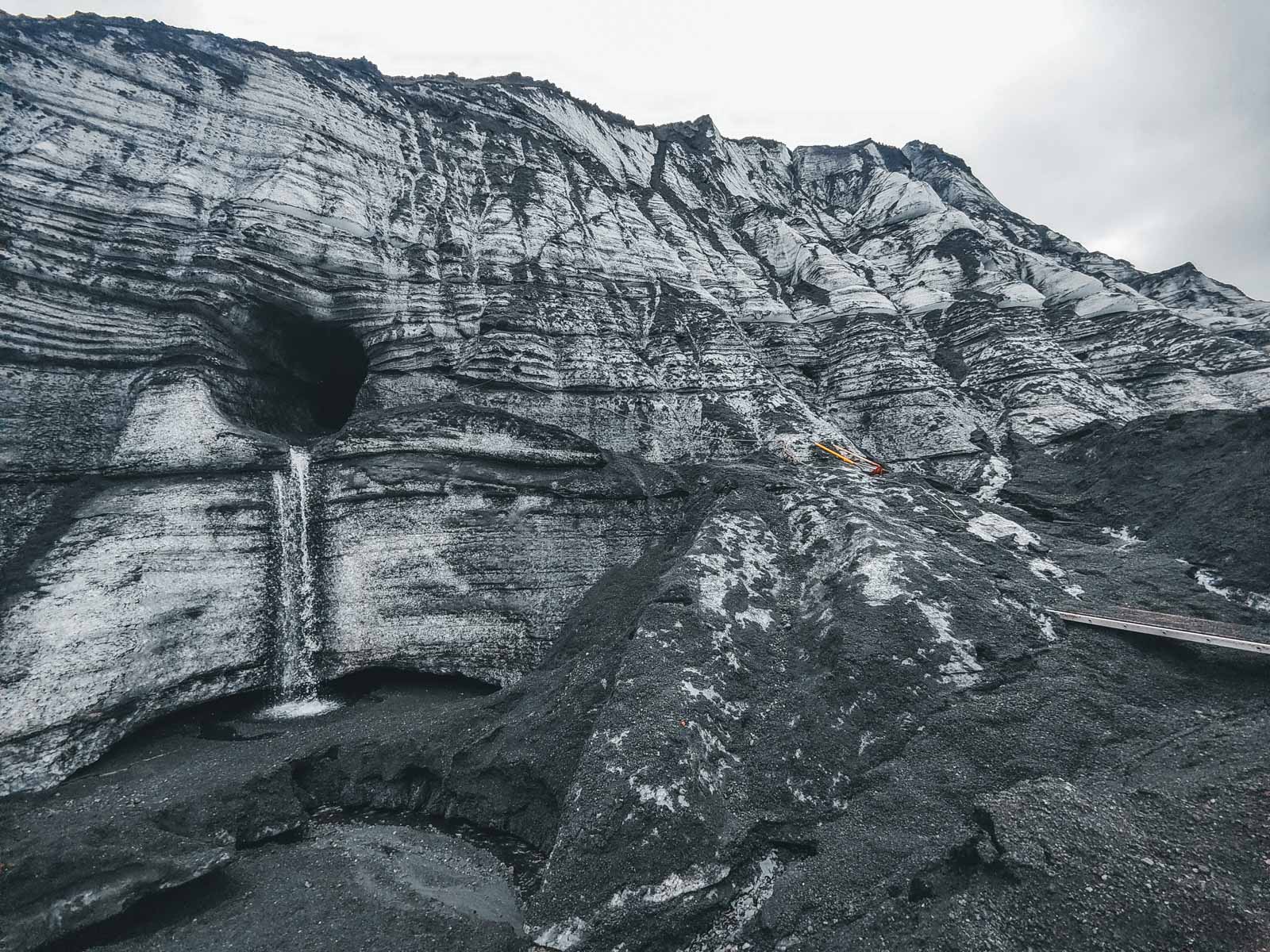 IJsgrotten IJsland waterval