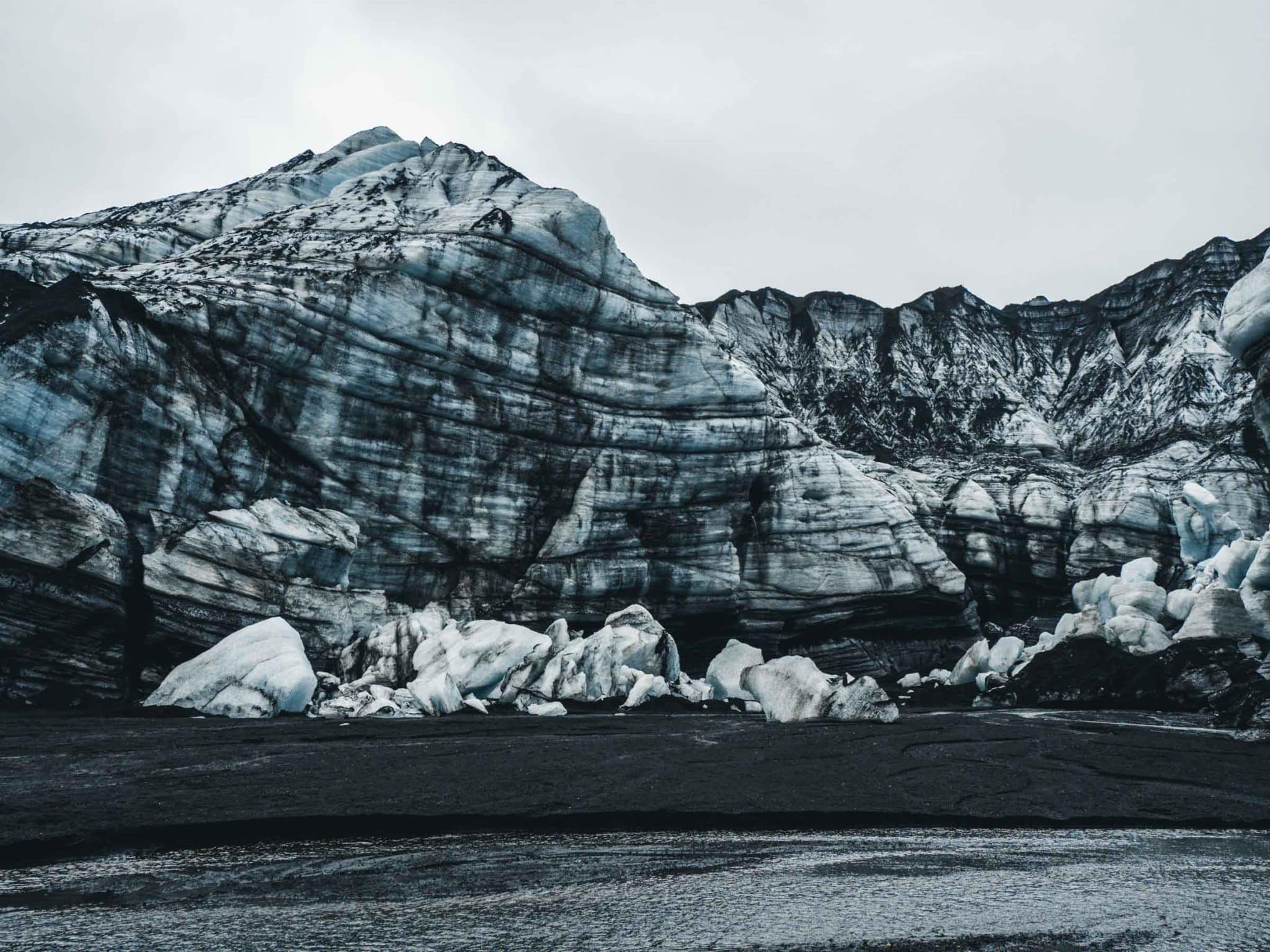 Katla gletsjer IJsland